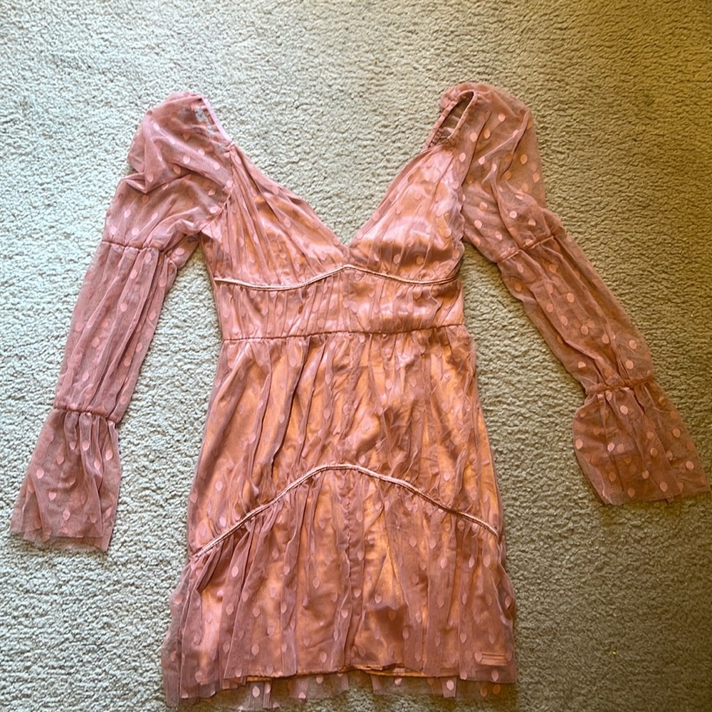 ASOS pink dress size 4